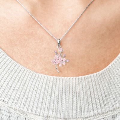 Kirschblüten Halskette